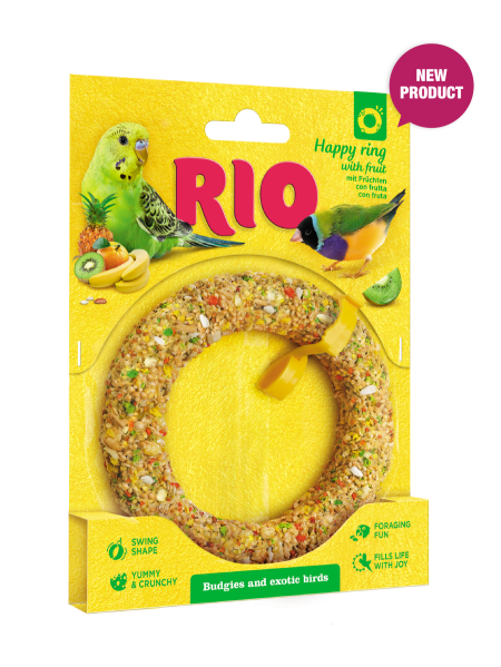 RIO Happy Ring לתוכים קטנים וציפורי נוי