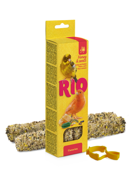 ריו מקלות דבש לתוכים גדולים עם דבש ואגוזים RIO