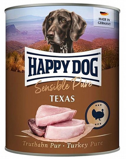 שימורים לכלבים הפי דוג הודו ללא דגנים 400 גר'